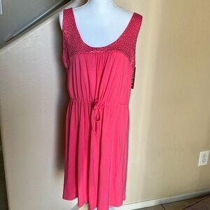 Merona sequin drawstring waist dress